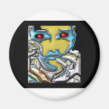 Robotberlock Kylskåpsnagnet