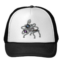 RobotDJ-hatt (med färg!) Trucker Keps