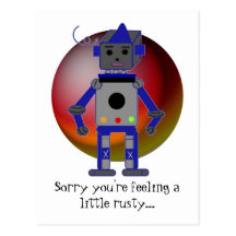 Roboten får väl vykort