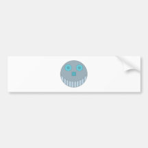 Roboter Kopf robot head Autoaufkleber
