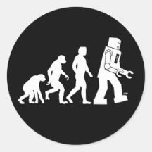 Robotevolutionklistermärke
