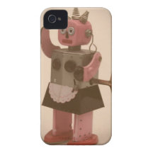Robotfeminism iPhone 4 Case-Mate Case