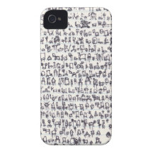 Robotgenom 001 iPhone 4 Case-Mate skydd