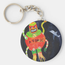 Robotkrig Nyckelring