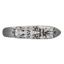 Robototem: Krigmaskin Skate Board Deck