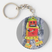 ROBOTPOPKONST NYCKELRINGAR
