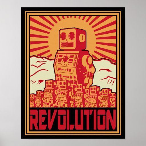 Robotrevolution Affischer
