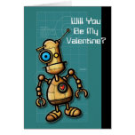 Robotvalentin kort