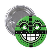 Robutton grönt pins