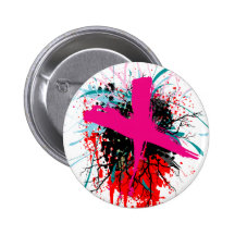 Rock=Life "X-Klassat" emblem Knappar