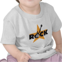 Rock star electric guitar hemden