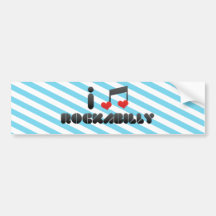 Rockabilly Bildekal