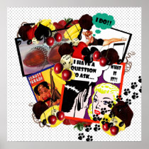 Rockabilly pop affisch