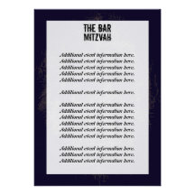 RockbandpubMitzvah info kort Tillkännagivande