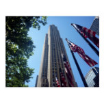 rockefeller flaggor vykort