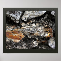 Rockface 118 konsttryck print