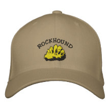 Rockhound broderade locket hatt