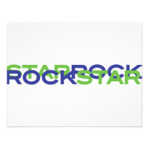 rockstar anpassningsbara inbjudningskort