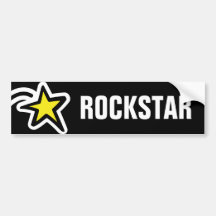 Rockstar bildekal