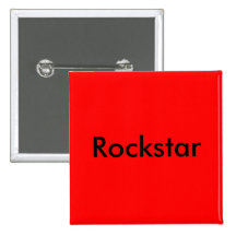 Rockstar klämmer fast knapp med nål