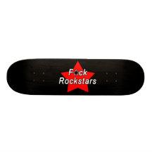 Rockstar svart Skateboard