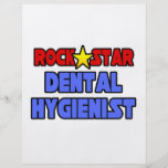 Rockstjärnatandhygienist Custom Flyer