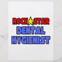 Rockstjärnatandhygienist Custom Flyer