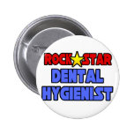 Rockstjärnatandhygienist Pins