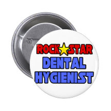 Rockstjärnatandhygienist Pins