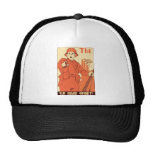 Röd armé trucker kepsar