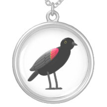 Röd bevingad Blackbird Anpassningsbar Halsband