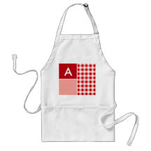 Röd Gingham Förkläden