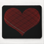 Röd hjärta Mousepad Musmattor