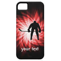 Röd hockey iPhone 5 fodral