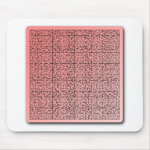 Röd Maze Musmatta