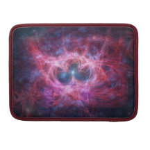 Röd Nebula Sleeves För MacBooks