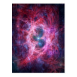Röd Nebula Vykort