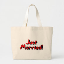 (Röd) ny gifta, Tote Bags