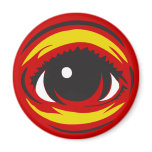 Röd ögamagnet - magneter