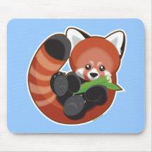 Röd Panda Mus Mattor
