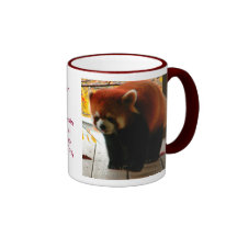 Röd Pandamugg