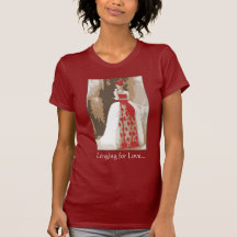 Röd romantik, längtan för kärlek… t shirts