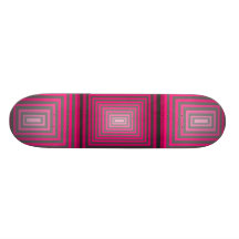 Röd Skateboard CricketDiane för illusion 9