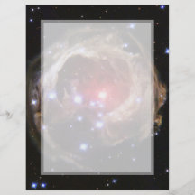 Röd Supergiant stjärna V838 Monocerotis Custom Flyer