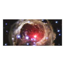 Röd Supergiant stjärna V838 Monocerotis Rack Kort Designs