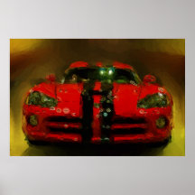 Röd V10 Posters