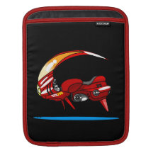 Röda cykelipad sleeve