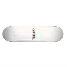 Röda Kalifornien Skate Board Decks