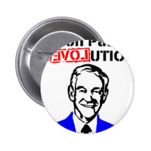 Röda Ron Paul revolutionblått n Nål