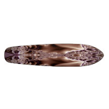 Röda Silverwork Anpassad Skate Board